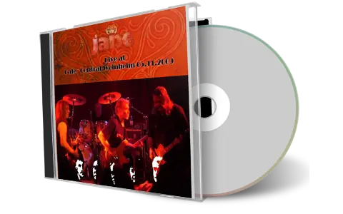 Artwork Cover of Jane 2009-11-05 CD Weinheim Audience