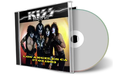 Artwork Cover of KISS 1983-03-27 CD Los Angeles Audience