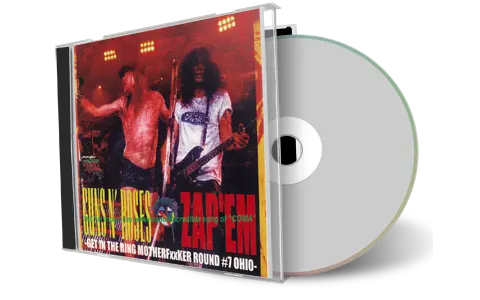 Artwork Cover of Guns N Roses 1991-06-04 CD Richfield Audience