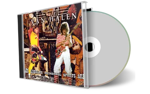 Artwork Cover of Van Halen 1981-06-19 CD Los Angeles Audience