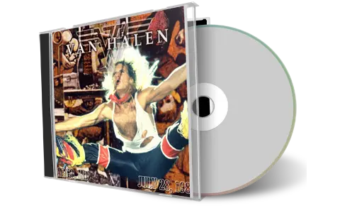 Artwork Cover of Van Halen 1981-07-28 CD Largo Audience