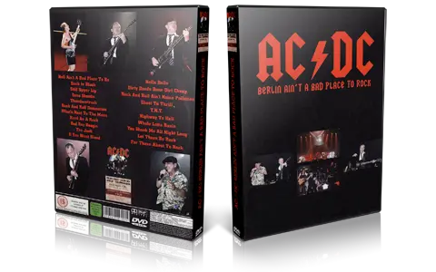 Artwork Cover of ACDC 2003-06-09 DVD Berlin Audience