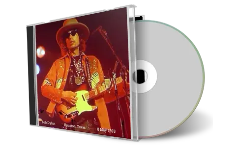 Artwork Cover of Bob Dylan 1976-05-08 CD Houston Audience