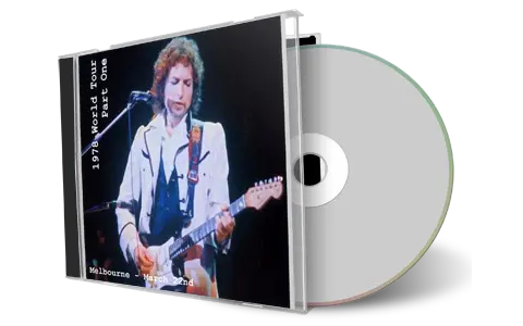 Artwork Cover of Bob Dylan 1978-03-22 CD Melbourne Audience