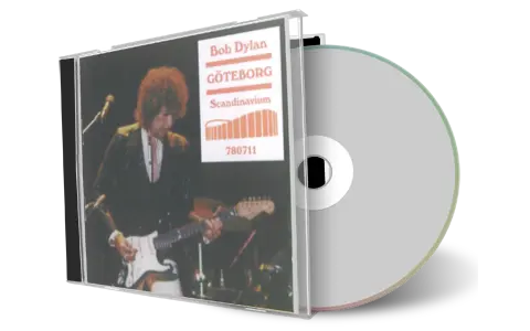 Artwork Cover of Bob Dylan 1978-07-11 CD Gothenburg Audience
