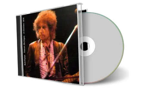 Artwork Cover of Bob Dylan 1978-10-13 CD Detroit Audience