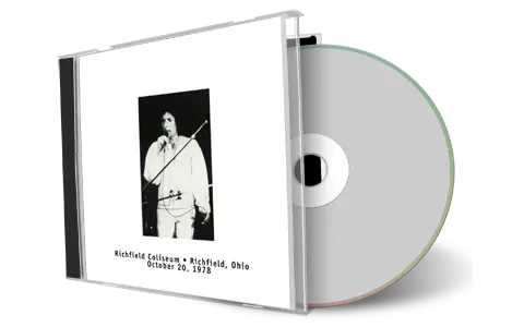 Artwork Cover of Bob Dylan 1978-10-20 CD Richfield Audience