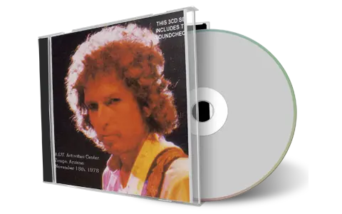 Artwork Cover of Bob Dylan 1978-11-18 CD Tempe Audience