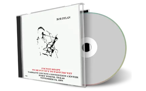 Artwork Cover of Bob Dylan 1978-11-24 CD Fort Worth Audience