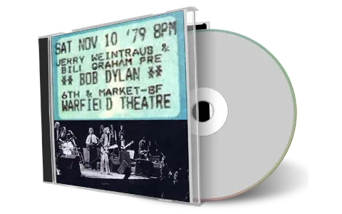 Artwork Cover of Bob Dylan 1979-11-10 CD San Francisco Audience