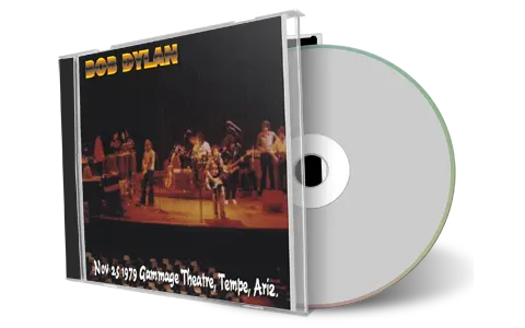 Artwork Cover of Bob Dylan 1979-11-25 CD Tempe Audience
