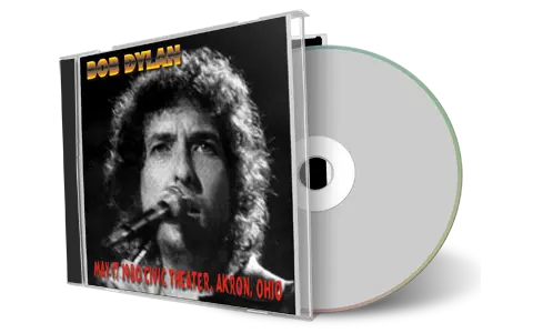 Artwork Cover of Bob Dylan 1980-05-17 CD Akron Audience