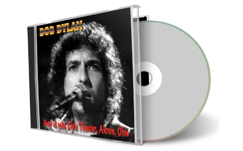 Artwork Cover of Bob Dylan 1980-05-18 CD Akron Audience