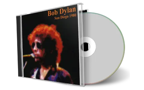 Artwork Cover of Bob Dylan 1980-11-26 CD San Diego Audience