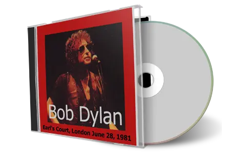 Artwork Cover of Bob Dylan 1981-06-28 CD London Audience