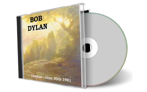 Artwork Cover of Bob Dylan 1981-06-30 CD London Audience