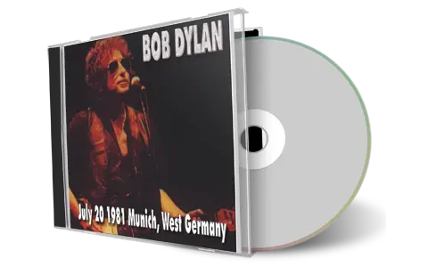 Artwork Cover of Bob Dylan 1981-07-20 CD Munich Audience