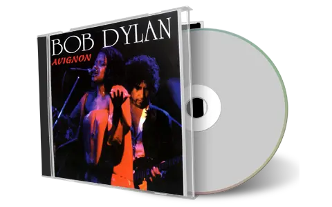 Artwork Cover of Bob Dylan 1981-07-25 CD Avignon Soundboard