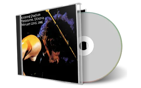 Artwork Cover of Bob Dylan 1986-02-22 CD Melbourne Audience