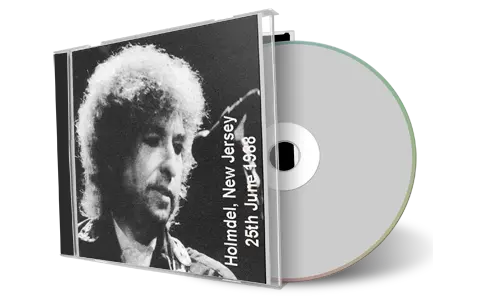 Artwork Cover of Bob Dylan 1988-06-25 CD Holmdel Audience