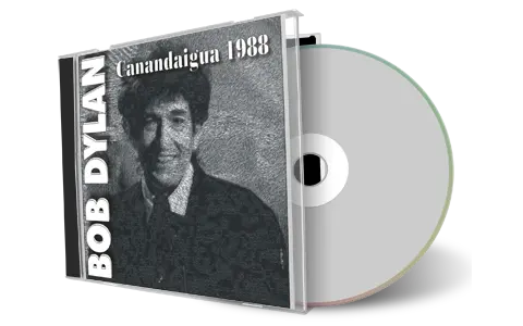 Artwork Cover of Bob Dylan 1988-06-28 CD Canandaigua Audience