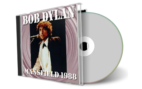 Artwork Cover of Bob Dylan 1988-07-02 CD Mansfield Audience
