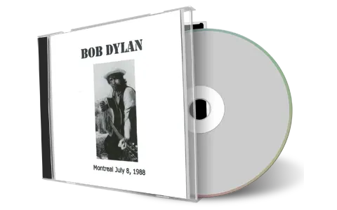 Artwork Cover of Bob Dylan 1988-07-08 CD Montreal Audience