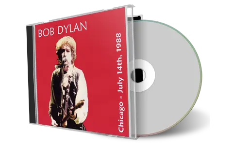 Artwork Cover of Bob Dylan 1988-07-14 CD Chicago Audience