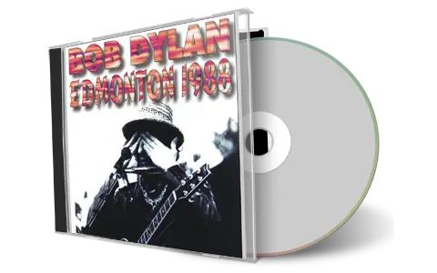 Artwork Cover of Bob Dylan 1988-08-24 CD Edmonton Audience