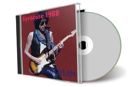 Artwork Cover of Bob Dylan 1988-08-31 CD Syracuse Audience