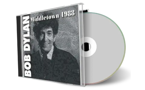 Artwork Cover of Bob Dylan 1988-09-02 CD Middletown Audience