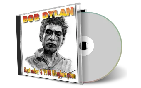 Artwork Cover of Bob Dylan 1988-09-08 CD Binghamton Audience