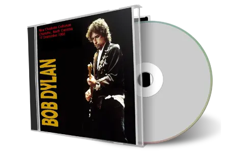 Artwork Cover of Bob Dylan 1988-09-17 CD Charlotte Audience