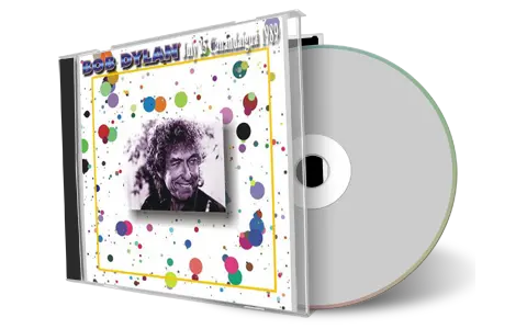 Artwork Cover of Bob Dylan 1989-07-25 CD Canandaigua Audience