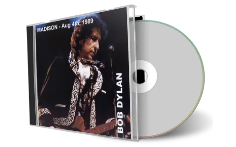 Artwork Cover of Bob Dylan 1989-08-04 CD Madison Audience