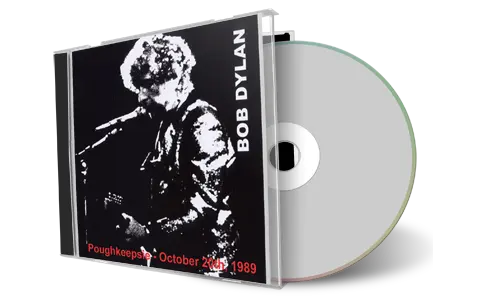 Artwork Cover of Bob Dylan 1989-10-20 CD Poughkeepsie Audience