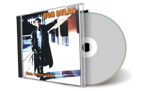 Artwork Cover of Bob Dylan 1989-11-01 CD Ann Arbor Audience