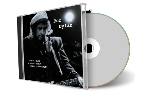 Artwork Cover of Bob Dylan 1989-11-08 CD Durham Audience