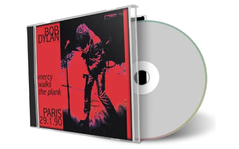 Artwork Cover of Bob Dylan 1990-01-29 CD Paris Audience