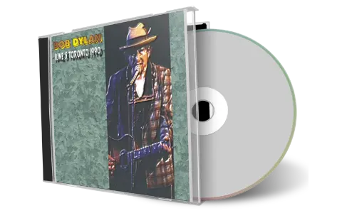 Artwork Cover of Bob Dylan 1990-06-05 CD Toronto Audience