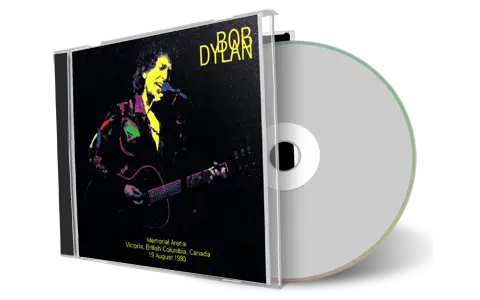 Artwork Cover of Bob Dylan 1990-08-19 CD Victoria Audience