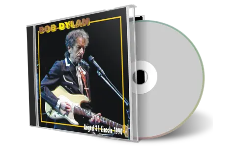 Artwork Cover of Bob Dylan 1990-08-31 CD Lincoln Audience