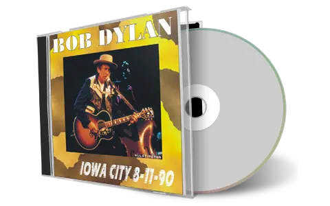 Artwork Cover of Bob Dylan 1990-11-08 CD Iowa City Audience