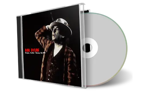 Artwork Cover of Bob Dylan 1991-02-02 CD Glasgow Audience