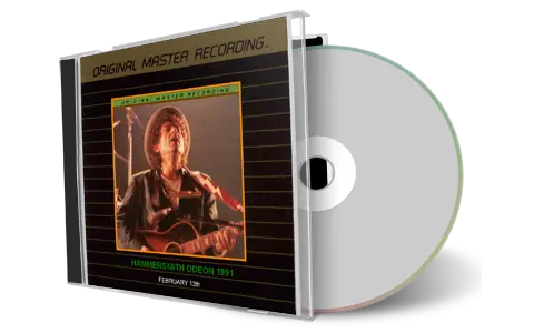 Artwork Cover of Bob Dylan 1991-02-13 CD London Audience