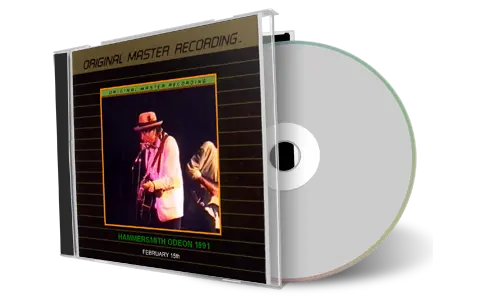 Artwork Cover of Bob Dylan 1991-02-15 CD London Audience