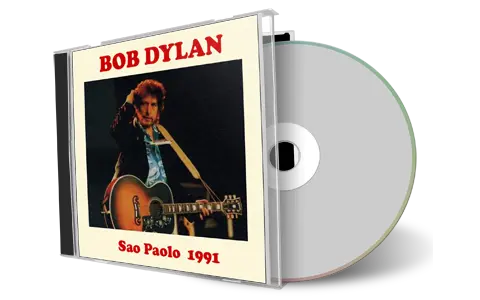 Artwork Cover of Bob Dylan 1991-08-17 CD Sao Paulo Audience