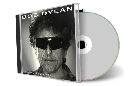 Artwork Cover of Bob Dylan 2003-05-05 CD Orlando Audience