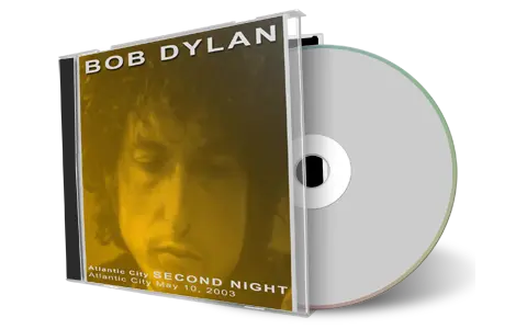 Artwork Cover of Bob Dylan 2003-05-10 CD Atlantic City Audience