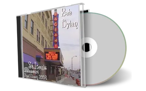 Artwork Cover of Bob Dylan 2004-03-02 CD St Louis Audience